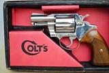 COLT DETECTIVE SPECIAL - MINT WITH BOX - NICKEL FINISH - 1 of 16