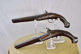 ANTIQUE (17th to 18th CENTURY) MATCHED PAIR OF ITALIAN FLINTLOCK PISTOLS WITH HOLSTERS - HIGH CONDITION - 4 of 20