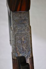 KRIEGHOFF DOUBLE RIFLE TWO BARREL SET - 470 NE / 20 GA - UPGRADED ENGRAVING AND WOOD - 15 of 22