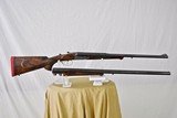 KRIEGHOFF DOUBLE RIFLE TWO BARREL SET - 470 NE / 20 GA - UPGRADED ENGRAVING AND WOOD - 4 of 22