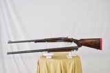 KRIEGHOFF DOUBLE RIFLE TWO BARREL SET - 470 NE / 20 GA - UPGRADED ENGRAVING AND WOOD - 3 of 22