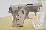 COLT MODEL 1908 - NICKEL WITH FACTORY PEARL GRIPS - 6 of 12
