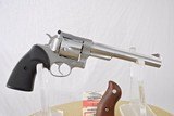 RUGER REDHAWK WITH 7 1/2" BARREL WITH WOOD PRESENTATION AND RUBBER GRIPS - 2 of 10