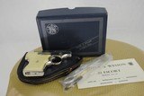 SMITH & WESSON MODEL 61-2 THE POCKET ESCORT - NICKEL FINISH WITH BOX AND POUCH - COLLECTOR CONDITION - C&R OK - SALE PENDING - 2 of 7