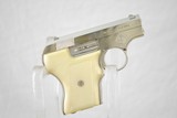 SMITH & WESSON MODEL 61-2 THE POCKET ESCORT - NICKEL FINISH WITH BOX AND POUCH - COLLECTOR CONDITION - C&R OK - SALE PENDING - 4 of 7
