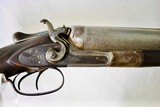 WW GREENER SIDELOCK HAMMER SHOTGUN - ENGRAVED - 32" BARRELS - ANTIQUE - MADE IN 1882 - 1 of 22