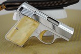 BABY BROWNING LIGHTWEIGHT - NICKEL - COLLECTOR CONDITION WITH POUCH - SALE PENDING - 3 of 8