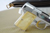 BABY BROWNING LIGHTWEIGHT - NICKEL - COLLECTOR CONDITION WITH POUCH - SALE PENDING - 2 of 8