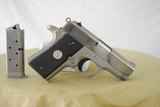 COLT MUSTANG MK IV/ SERIES 80 IN STAINLESS WITH TWO MAGS - 1 of 6