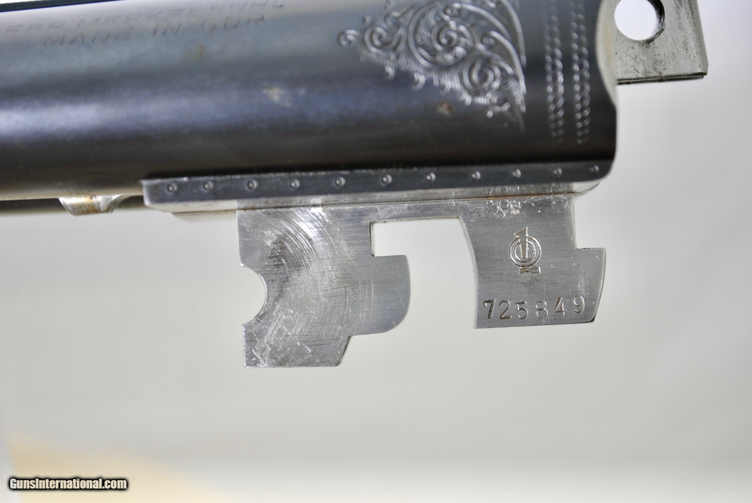 MERKEL 65E - FULL COVERAGE ENGRAVED SIDELOCK EJECTOR GUN MADE IN 