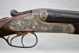MERKEL 65E - FULL COVERAGE ENGRAVED SIDELOCK EJECTOR GUN MADE IN 1974 - COLLECTOR CONDITION - 2 of 19