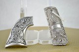 Engraved Presentation Grips - Revolver and 1911 Pistol - 2 of 2