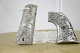 Engraved Presentation Grips - Revolver and 1911 Pistol - 1 of 2