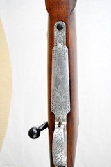 HENRI DUMOULIN RIFLE - HEAVILY ENGRAVED - MAUSER ACTION - 308 WINCHESTER - 1 of 19