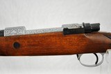 HENRI DUMOULIN RIFLE - HEAVILY ENGRAVED - MAUSER ACTION - 308 WINCHESTER - 9 of 19