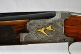 BROWNING SUPERPOSED GRADE 5 - 20 GAUGE - MADE IN 1956 - UNIQUE FACTORY ENGRAVED PATTERN WITH GOLD ANIMALS - 21 of 24