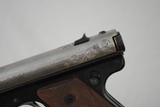 GOLD INLAY AND SCROLL ENGRAVED RUGER STANDARD AUTOMATIC PISTOL - MADE IN 1968 - 8 of 14