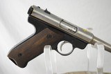 GOLD INLAY AND SCROLL ENGRAVED RUGER STANDARD AUTOMATIC PISTOL - MADE IN 1968 - 5 of 14