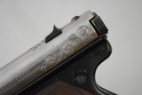 GOLD INLAY AND SCROLL ENGRAVED RUGER STANDARD AUTOMATIC PISTOL - MADE IN 1968 - 7 of 14