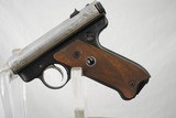 GOLD INLAY AND SCROLL ENGRAVED RUGER STANDARD AUTOMATIC PISTOL - MADE IN 1968 - 4 of 14
