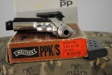 WALTHER PPK/S NICKEL PLATED WITH BOX AND PAPERS - 7 of 13