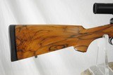 GARY GOUDY CUSTOM MAUSER OBERNDORF DOUBLE SQUARE BRIDGE BOLT ACTION - 375 H&H - 8 of 23