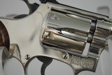 SMITH & WESSON MODEL 34-1 KIT GUN - RARE NICKEL MODEL WITH 2" BARREL - 22 LONG RIFLE - 2 of 8