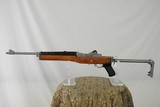 RUGER STAINLESS STEEL MINI 14 WITH ORIGINAL FACTORY HARDWOOD FOLDING STOCK IN 223 - MINT CONDITION AND RARE - 5 of 13