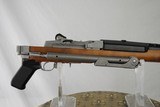 RUGER STAINLESS STEEL MINI 14 WITH ORIGINAL FACTORY HARDWOOD FOLDING STOCK IN 223 - MINT CONDITION AND RARE - 3 of 13