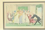 SET OF FOUR ENGLISH HAND COLORED AND FRAMED PRINTS BY THOMAS ROWLANDSON - 5 of 9