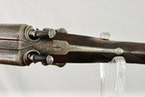 CHARLES OSBORNE HAMMER DOUBLE - REMARKABLE CONDITION - HIGHLY ENGRAVED - STANTON LOCKS - ANTIQUE - 7 of 24