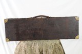 OAK AND LEATHER VINTAGE CASE - HJ HUSSEY - EXCEPTIONAL CONDITION - 13 of 13
