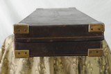 OAK AND LEATHER VINTAGE CASE - HJ HUSSEY - EXCEPTIONAL CONDITION - 11 of 13