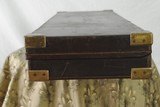 OAK AND LEATHER VINTAGE CASE - HJ HUSSEY - EXCEPTIONAL CONDITION - 7 of 13