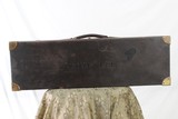 OAK AND LEATHER VINTAGE CASE - HJ HUSSEY - EXCEPTIONAL CONDITION - 12 of 13