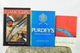 LOT OF THREE BOOKS ON SHOTGUNS - GAME GUNS / PURDEY'S / PARKER - SALE PENDING - 1 of 2