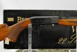 BROWNING SEMI AUTOMATIC 22 - WITH BOX AND PAPERWORK - MADE IN BELGIUM IN 1968 - 2 of 21