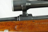 MAUSER 8 X 60 - OCTAGON TO ROUND BARREL - CLAWS AND CURRENT PERIOD SCOPE - 7 of 25