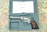 RUGER 8 SHOT SS NEW MODEL BLACKHAWK 327 FEDERAL MAGNUM - MINT CONDITION - RUGER LETTER - SALE PENDING - 1 of 9