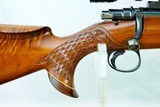 WINSLOW RIFLE IN 243 - BASKETWEAVE CHECKERING - WELL FIGURED WOOD - 14 of 14