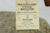 ITHACA MODEL 37 SOLID RIB DELUXE 16 GAUGE - HIGH CONDITION - WITH ORIGINAL PAPERWORK - 7 of 18