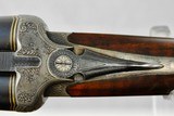 SUHL MADE MODEL TELL - 12 GAUGE TWO BARREL SET - SKEET / FIELD - EXCELLENT ENGRAVING - MADE IN 1935 - SALE PENDING - 4 of 24
