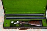 SUHL MADE MODEL TELL - 12 GAUGE TWO BARREL SET - SKEET / FIELD - EXCELLENT ENGRAVING - MADE IN 1935 - SALE PENDING - 2 of 24