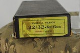 SMITH & WESSON PRE WAR KIT GUN IN 22 LR - 1940 PRODUCTION - NICKEL PLATED WITH BOX - RARE PIECE COMPLETE WITH FACTORY LETTER - SALE PENDING - 10 of 23