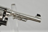SMITH & WESSON PRE WAR KIT GUN IN 22 LR - 1940 PRODUCTION - NICKEL PLATED WITH BOX - RARE PIECE COMPLETE WITH FACTORY LETTER - SALE PENDING - 17 of 23