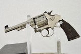 SMITH & WESSON PRE WAR KIT GUN IN 22 LR - 1940 PRODUCTION - NICKEL PLATED WITH BOX - RARE PIECE COMPLETE WITH FACTORY LETTER - SALE PENDING - 4 of 23