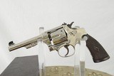 SMITH & WESSON PRE WAR KIT GUN IN 22 LR - 1940 PRODUCTION - NICKEL PLATED WITH BOX - RARE PIECE COMPLETE WITH FACTORY LETTER - SALE PENDING - 16 of 23