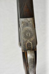 BELGIAN 20 GAUGE EJECTOR - WELL ENGRAVED - LIKE A FRANCOTTE - SWAMPED RIB - 1 of 15