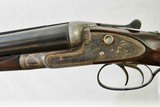 W&C SCOTT MODEL MONTE CARLO B - 12 GAUGE PIGEON GUN WITH CRYSTAL COCKING INDICATORS - MADE IN 1899