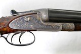 W&C SCOTT MODEL MONTE CARLO B - 12 GAUGE PIGEON GUN WITH CRYSTAL COCKING INDICATORS - MADE IN 1899 - 2 of 23
